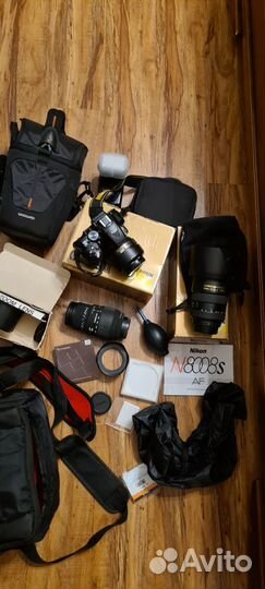 Зеркальный фотоаппарат nikon d5300 с комплектом об