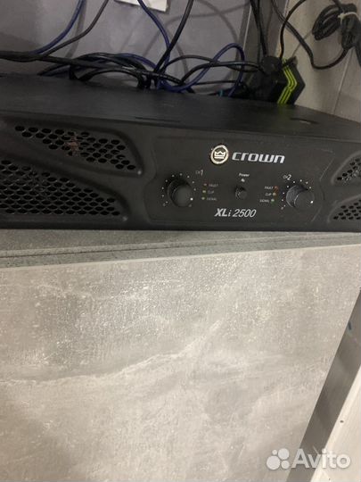 Усилитель Crown xli 2500