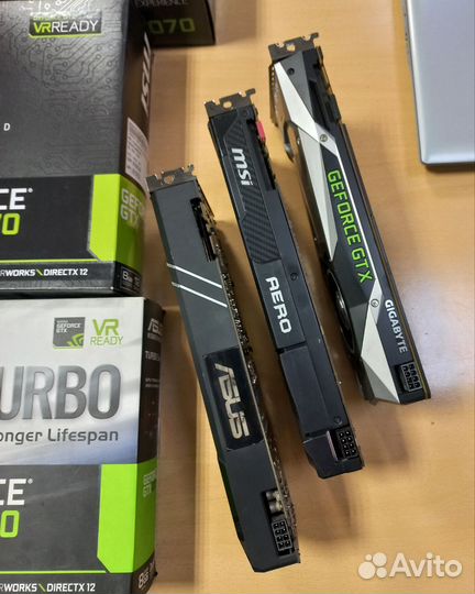 Видеокарта GTX 1070 Game 8Gb