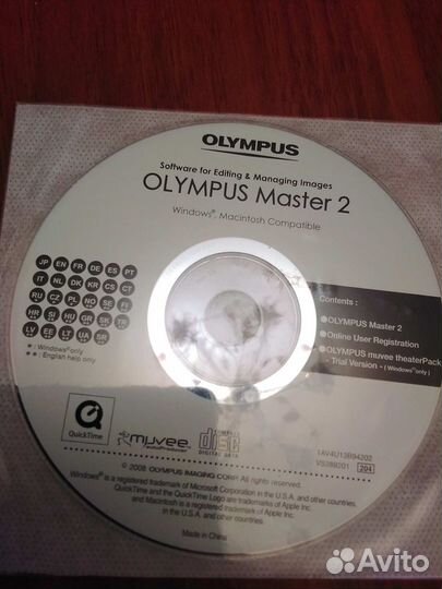 Установочные диски к Asus и фотику olimpus