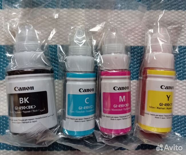 Чернила для принтера canon