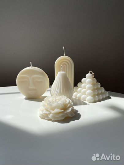 Ароматическая свеча соевый воск