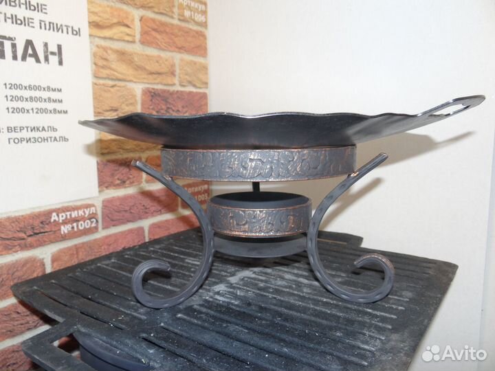 Сковорода-Садж, сталь, чугун