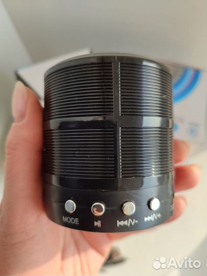 Колонка портативная с кабелем батарея на 400 мАч