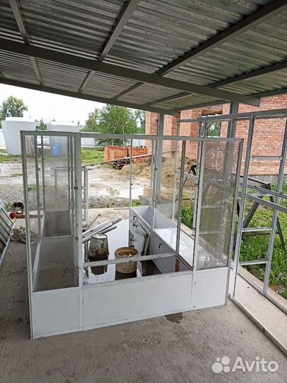 Стеклянные полки бу