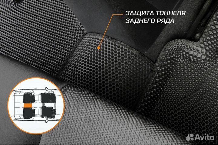 3d коврики в салон 5 шт. Mazda 6 GJ 2 рестайлинг