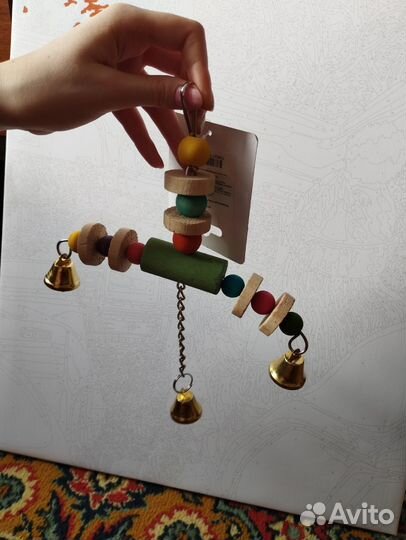 Игрушка для птиц. Новая