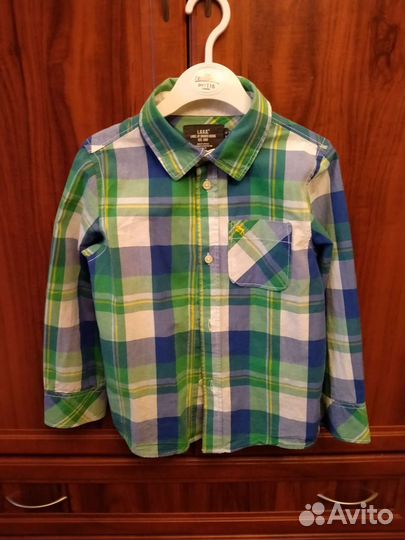 Рубашках в клетку 116р