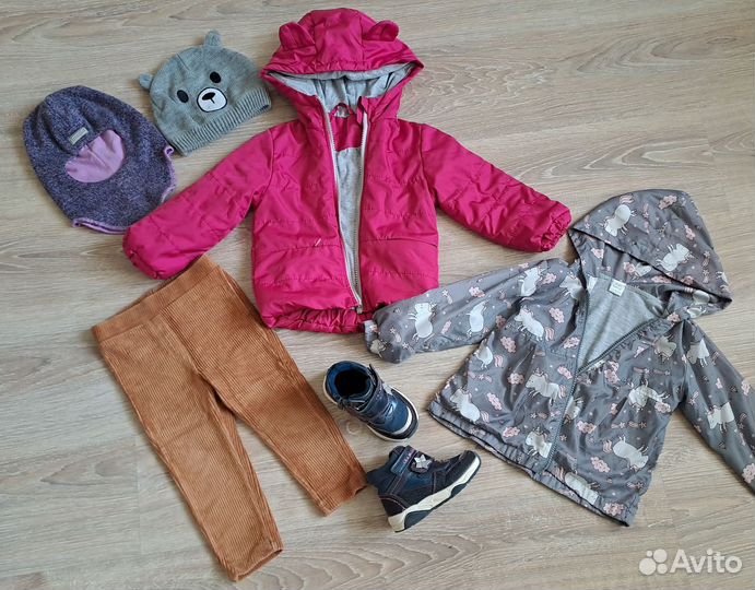 Вещи пакетом на девочку 86