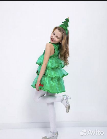 Платье елочки