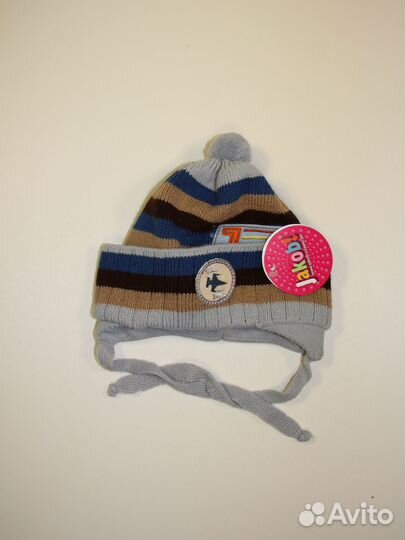 Шапка на мальчика новая обхват 44
