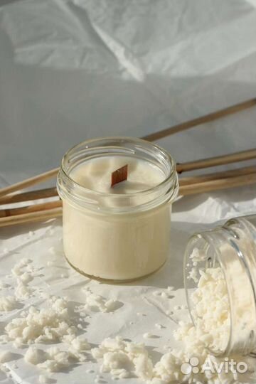 Соевая экологичная свеча