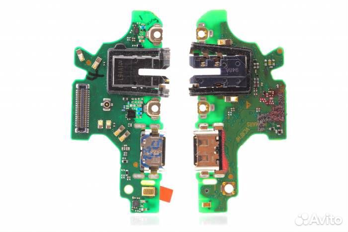 Шлейф Huawei P30 Lite/Honor 20S (плата) + разъем з
