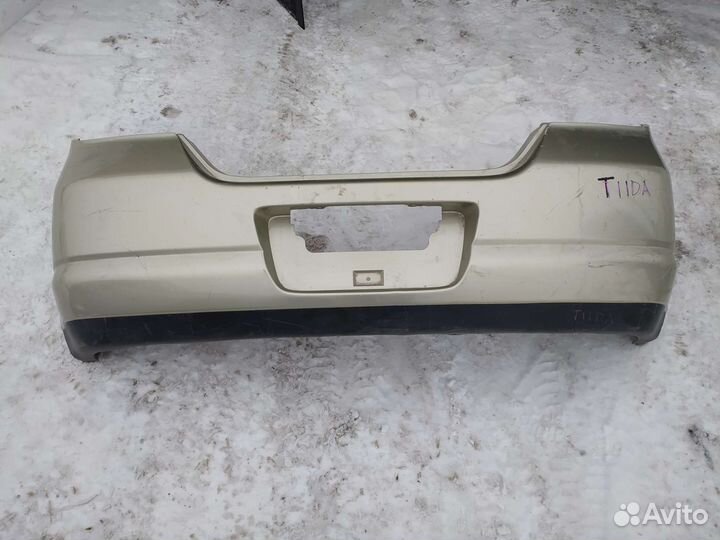 Бампер nissan tiida