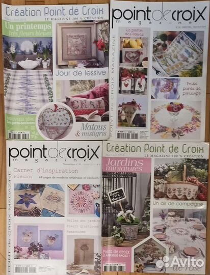 Creation point de croix журналы по вышивке крестом