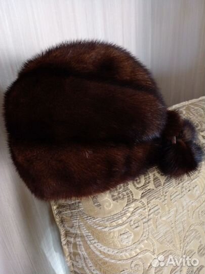Шапка норковая р. 58