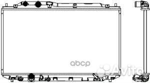 Радиатор системы охлаждения 32118506 Sakura