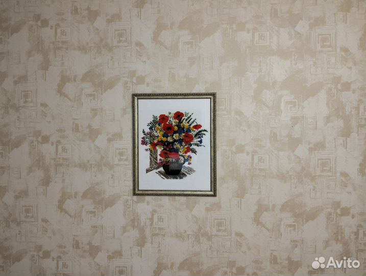 Картина вышитая