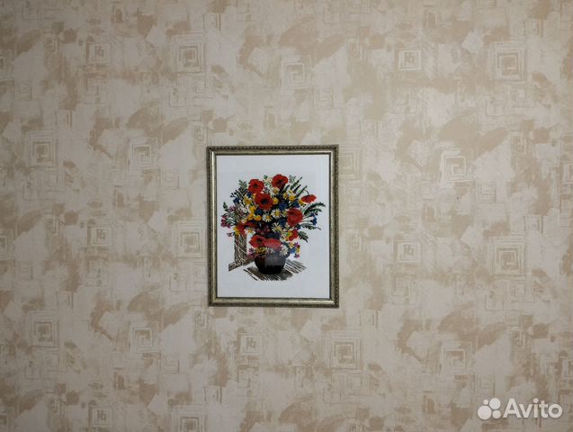 Картина вышитая