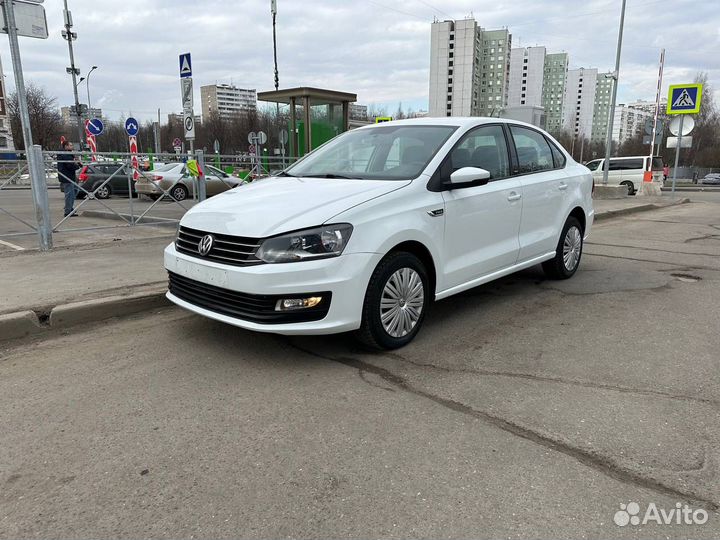 Volkswagen Polo 1.6 AT, 2018, 112 000 км