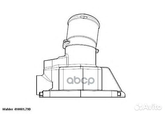Термостат с прокл. 79C 410081.79D Wahler