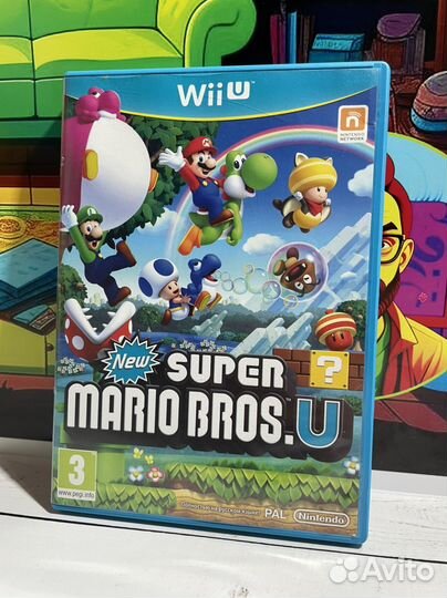 New Super Mario Bros U (Рус) Игра Nintendo Wii U