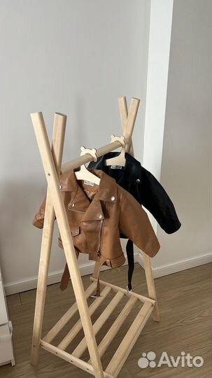 Кожаная куртка детская