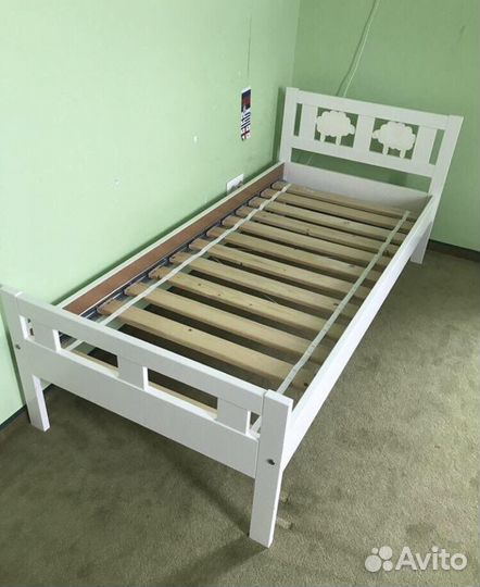 Детская кровать IKEA Криттер с барашками