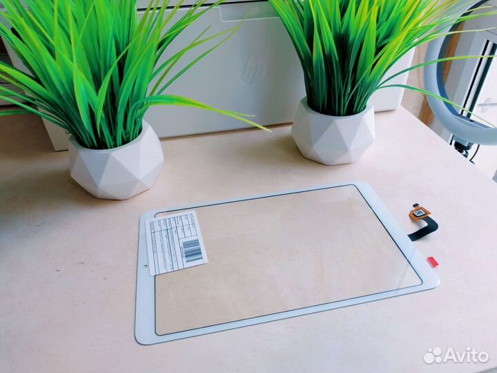 Тачскрин для Xiaomi Mi Pad 4, белое, сенсор