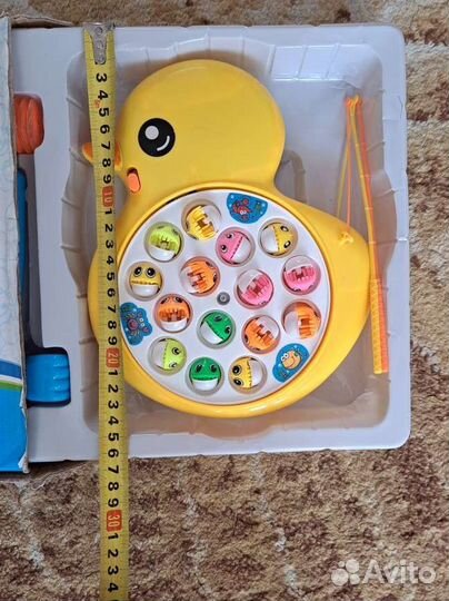 Музыкальная рыбалка игрушка большая