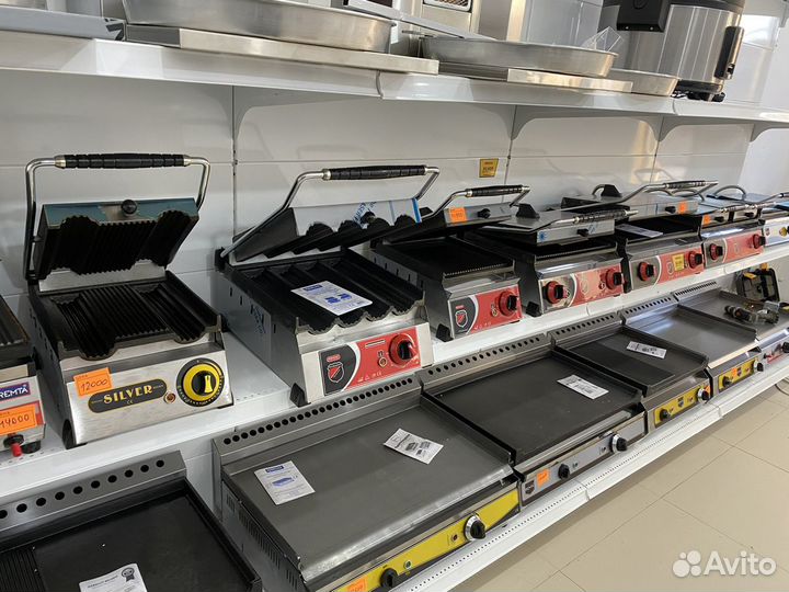 Гриль прижимной