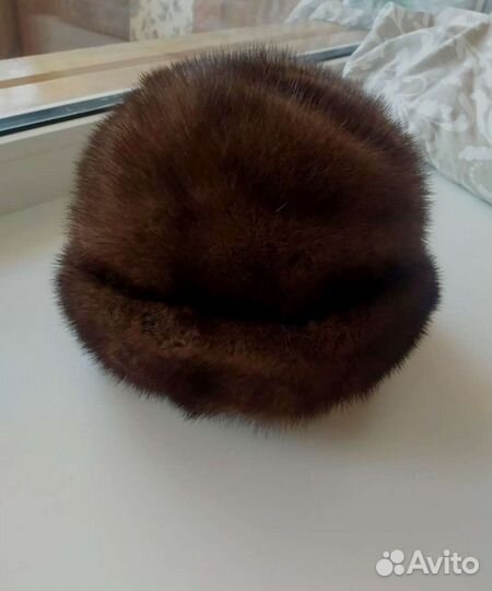 Норковый берет и шапка