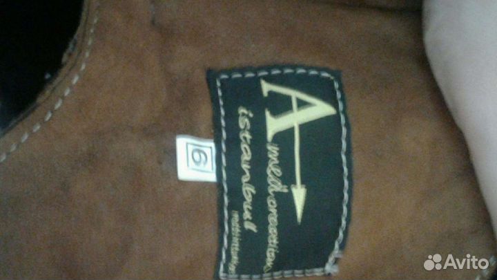 Дубленка натуральная детская 5-6 лет