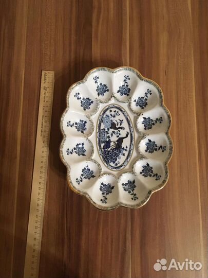 Блюдо тарелка для яиц пасхальная