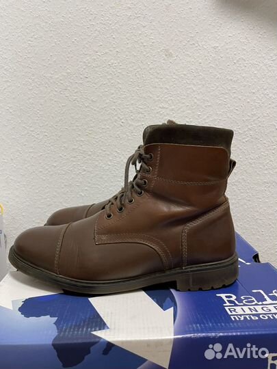 Зимние мужчкие ботинки ralf ringer