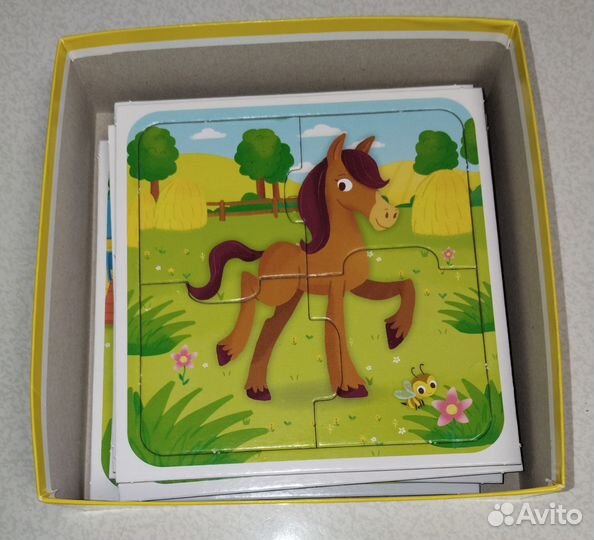 Макси пазлы для малышей набор