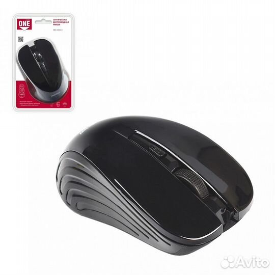 Мышь беспроводная ONE SBM-340AG-K черный smartbuy