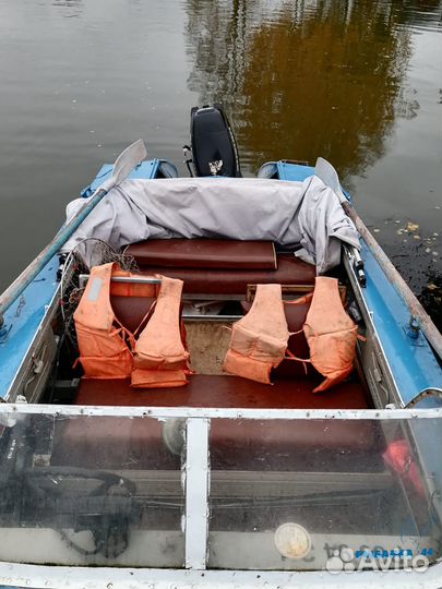 Лодка Прогресс-2 с мотором