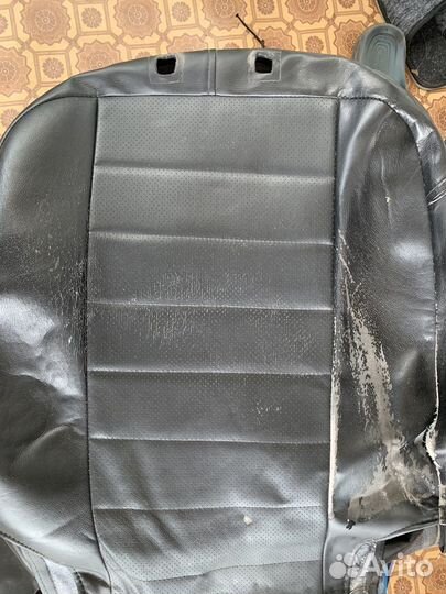 Авточехлы из экокожи на duster