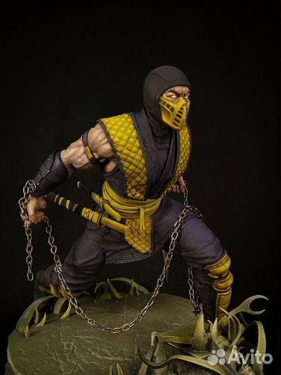 Mortal Kombat Scorpion коллекционная фигурка