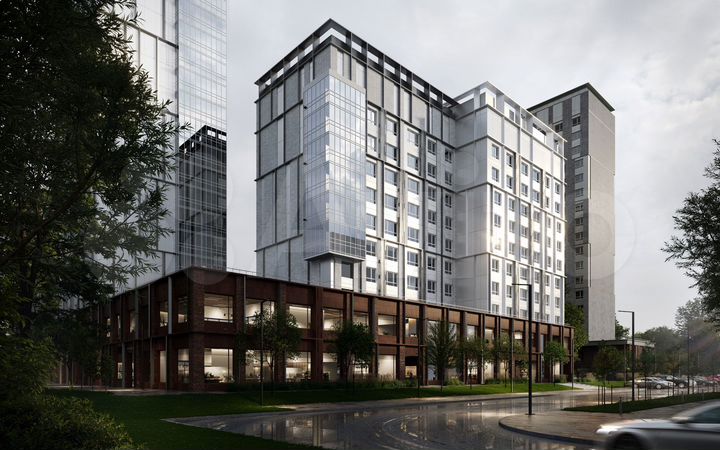 2-к. квартира, 59,4 м², 3/17 эт.