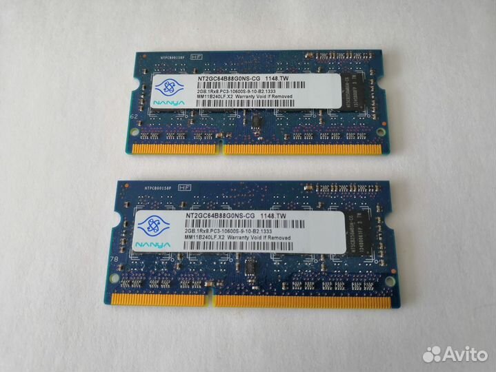 DDR3 Nanya SO-dimm