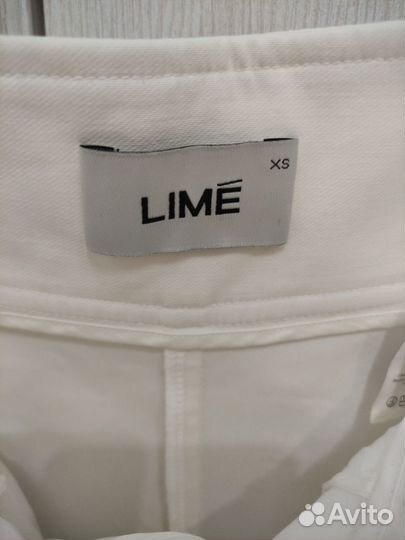 Укороченные брюки lime размер xs