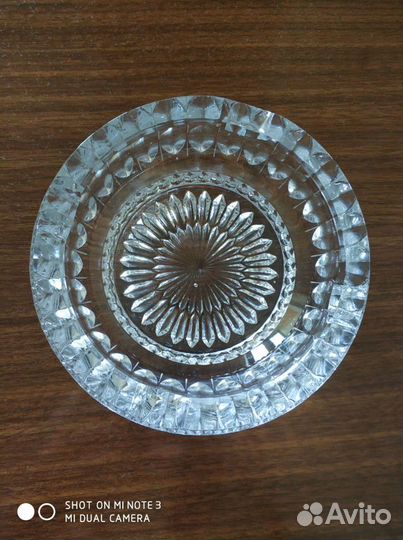 Хрустальная пепельница СССР