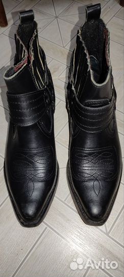 Сапоги казаки мужские