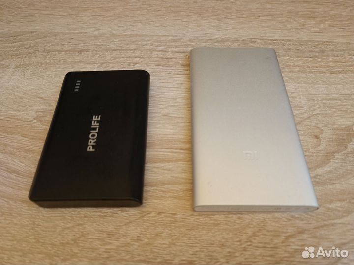 Пауэрбанк xiaomi 2шт внешний аккумулятор