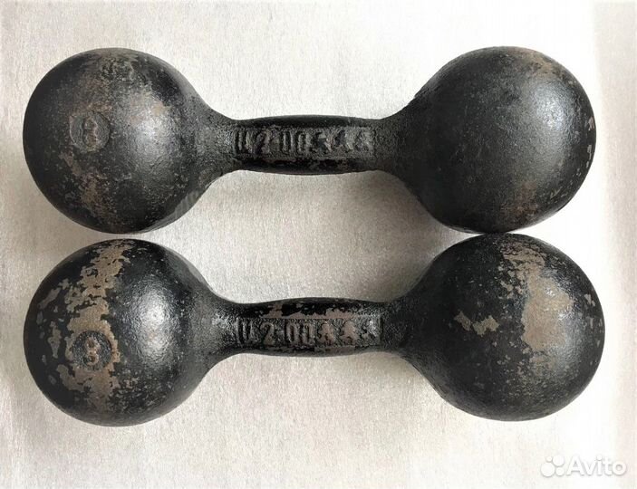 Гантели 8 кг