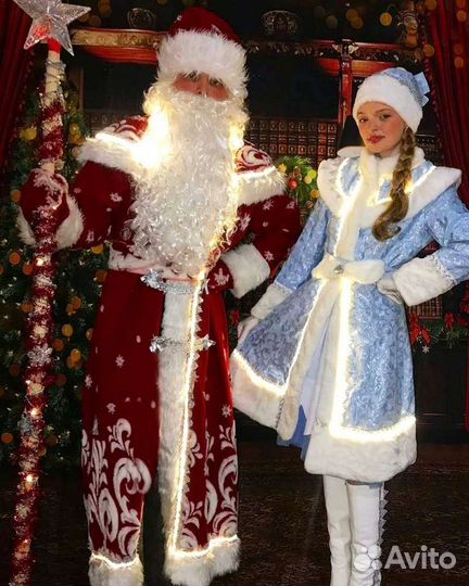 Дед Мороз и Снегурочка к Вам в гости