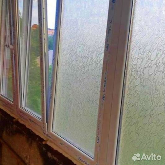 Пластиковое окно новое с установкой