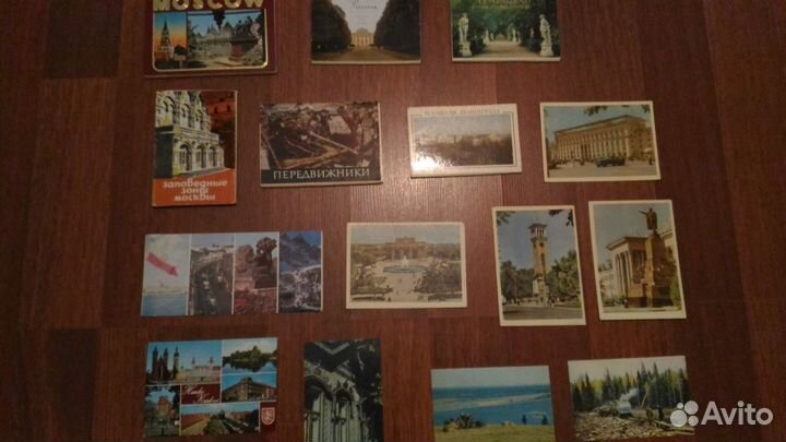 Старые открытки / карточки почтовые наборы и без